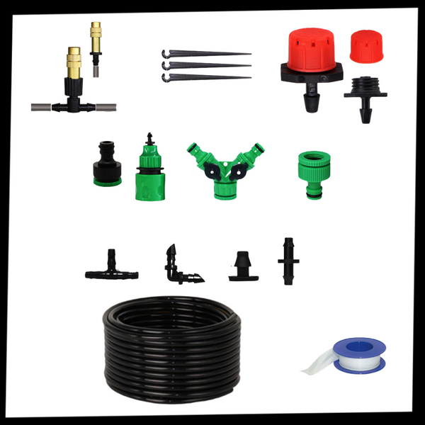 Drip Irrigation Kit for Efficient Watering and Healthier Plants