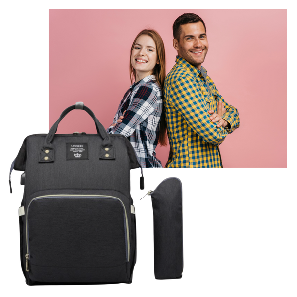 Premium Maternity Backpack For Organized Storage And Waterproof Construction