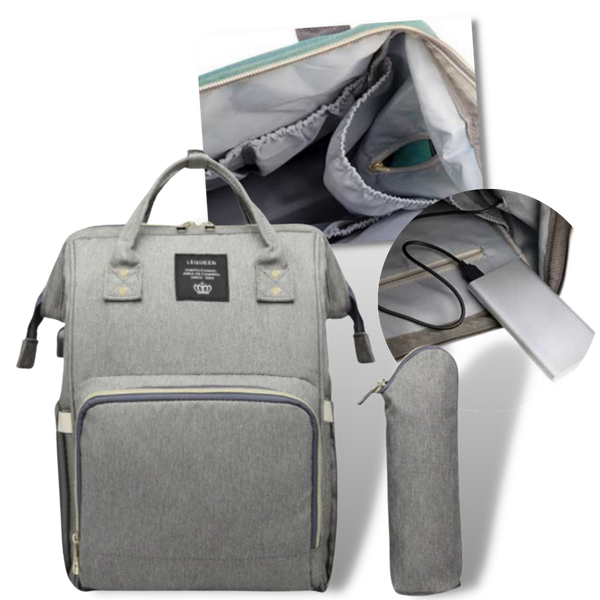 Premium Maternity Backpack For Organized Storage And Waterproof Construction