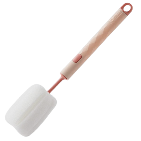 Eliminates Stains Easily With Versatile Bottle Cleaning Sponge Brush