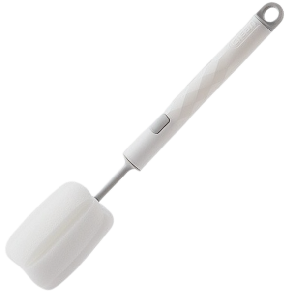 Eliminates Stains Easily With Versatile Bottle Cleaning Sponge Brush