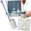 Eliminates Stains Easily With Versatile Bottle Cleaning Sponge Brush