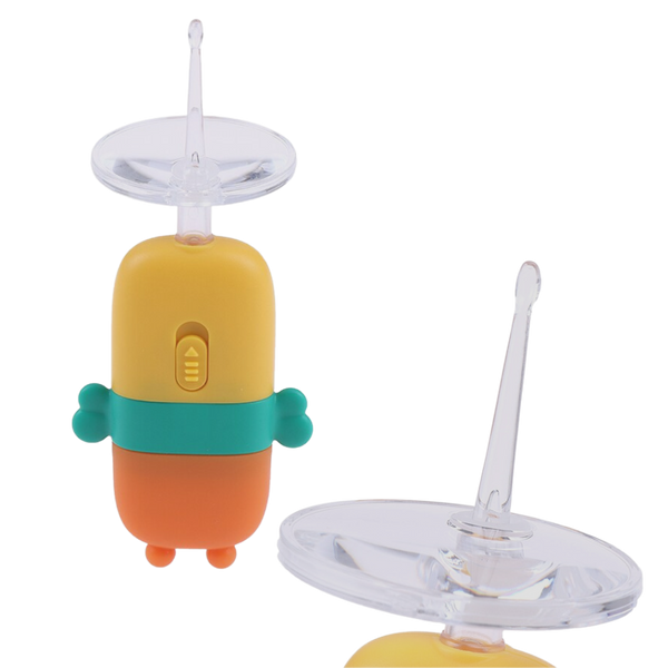 Gentle Baby Ear Wax Remover Spoon With Built In Light For Safe Cleaning
