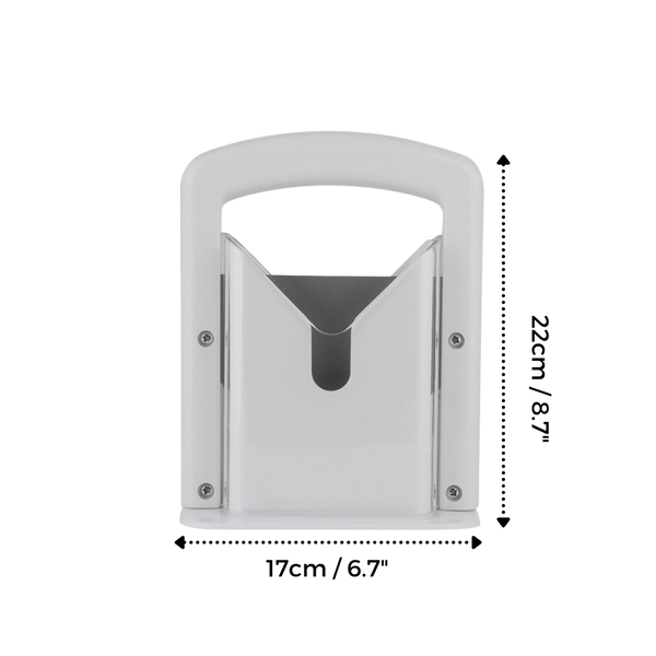 Portable Bagel Cutter For Safe Even Slices On The Go Everyday