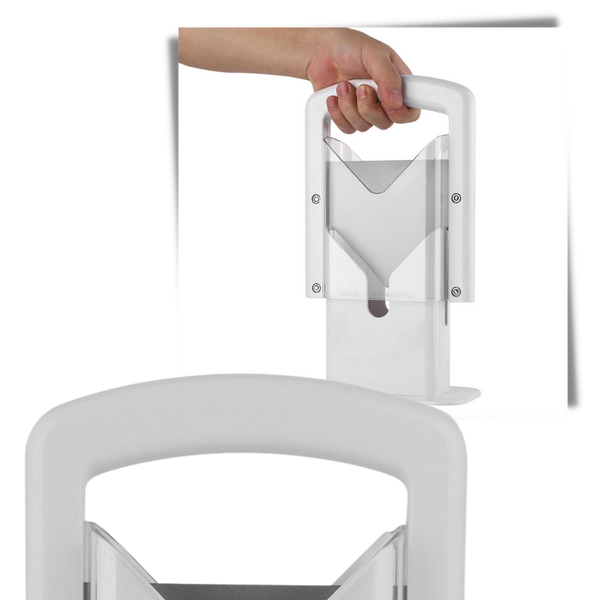 Portable Bagel Cutter For Safe Even Slices On The Go Everyday