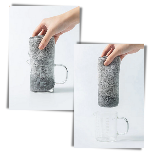 Premium Bamboo Microfiber Dishcloth Delivers Superior Absorbency