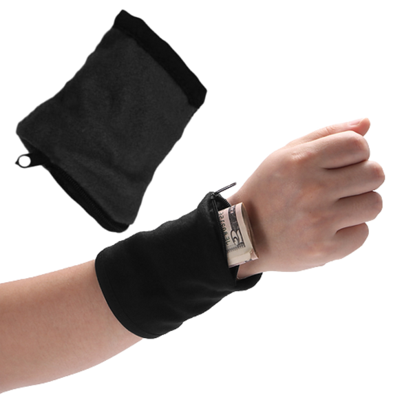 Premium Athletic Wristband With Wallet Pocket For Running