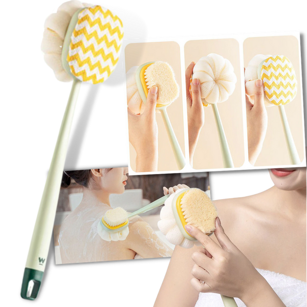 Premium Exfoliating Body Scrub Brush For Deep Cleansing And Smooth Skin