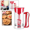 Cordless Batter Mixer With Measuring Scale For Precise Dispensing
