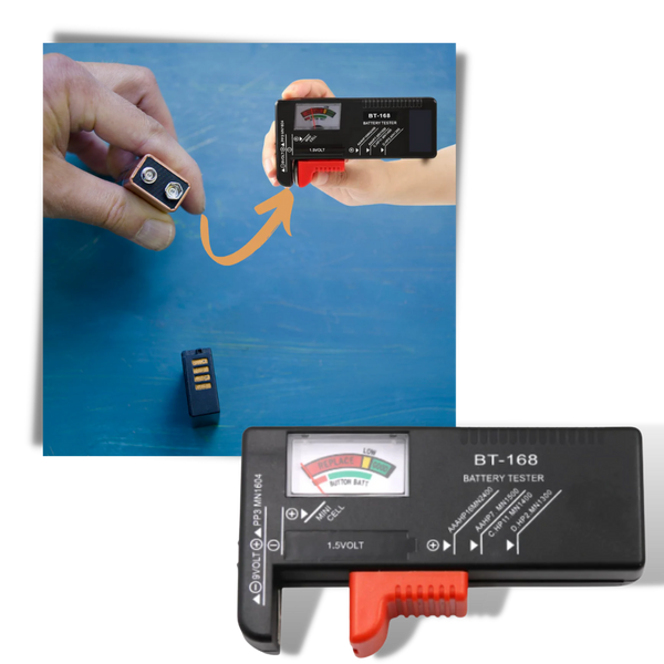 Eco Friendly Portable Battery Health Checker For Easy Charge Monitoring
