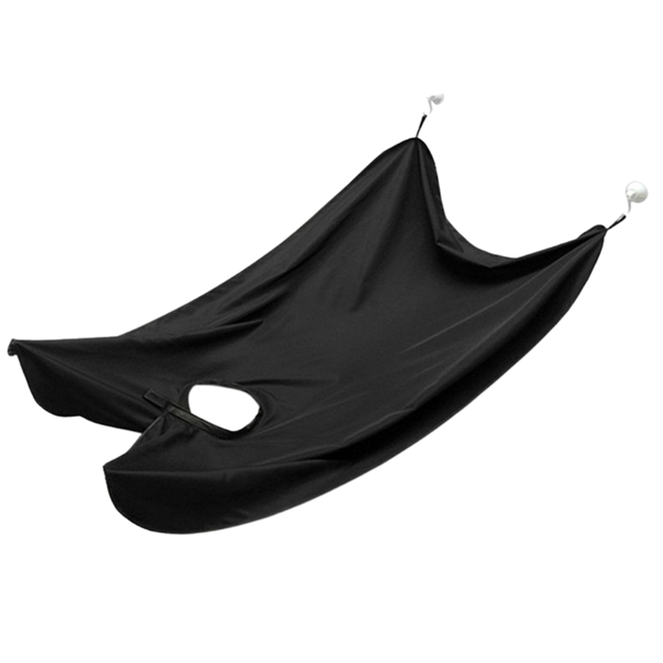 Beard Shaving Apron For Mess Free Bathroom Cleanup