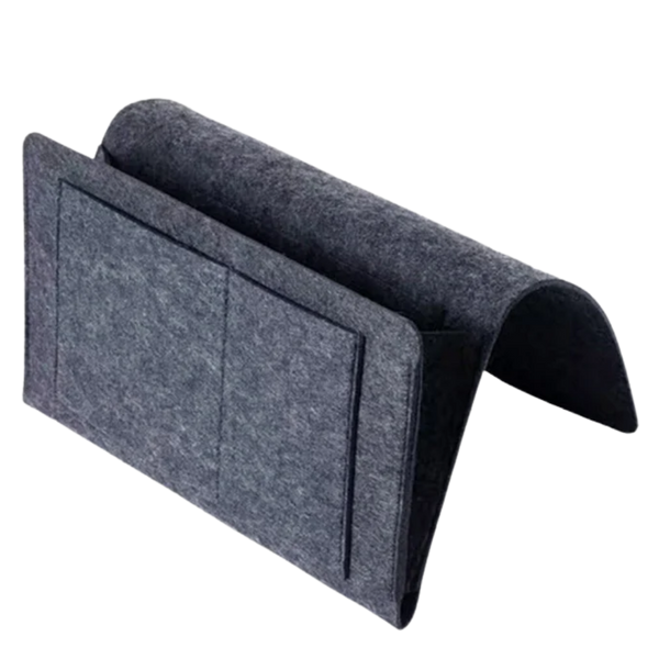 Non Slip Pocket Organizer For Bedside And Couch With Large Capacity