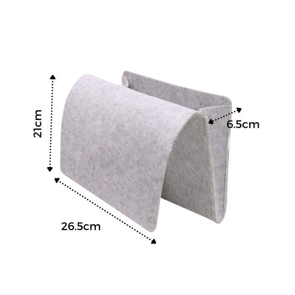 Non Slip Pocket Organizer For Bedside And Couch With Large Capacity