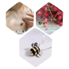 Bee Pendant Necklace With Durable Material And Bright Colors