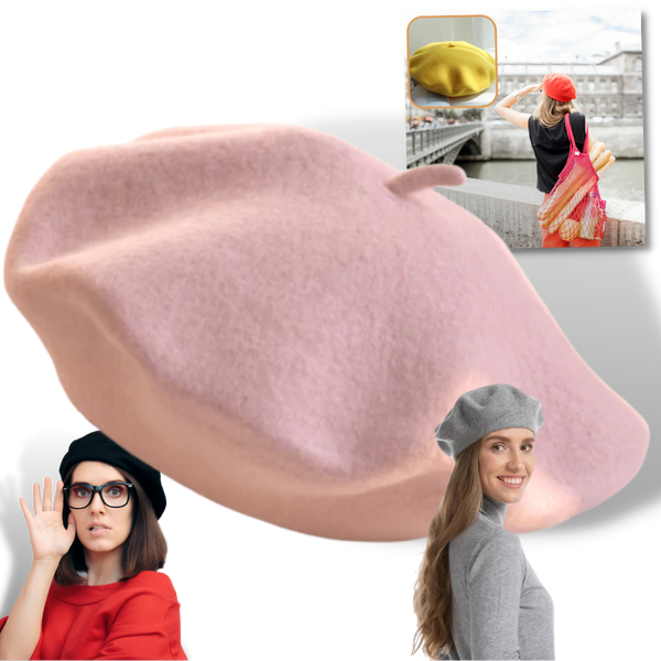 Women's Wool Beret Timeless Warmth For Everyday Elegant Style
