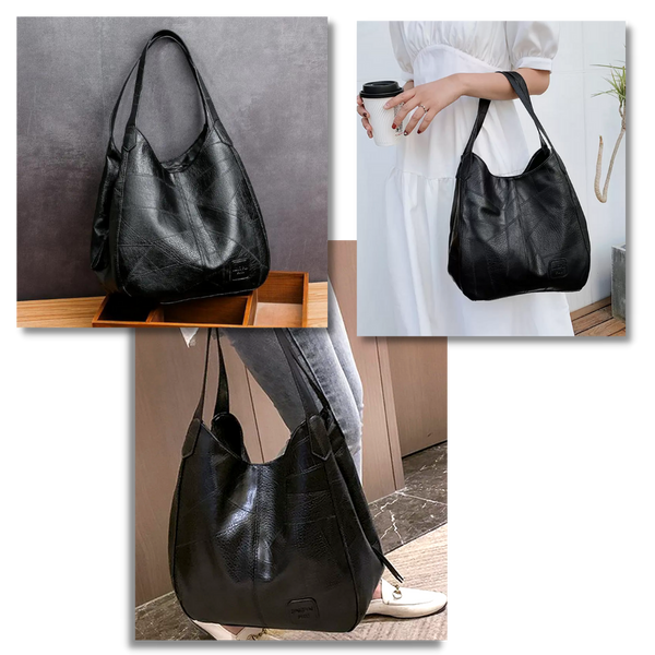 Spacious Everyday Handbag With Multiple Pockets And Structured Design