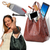 Spacious Everyday Handbag With Multiple Pockets And Structured Design