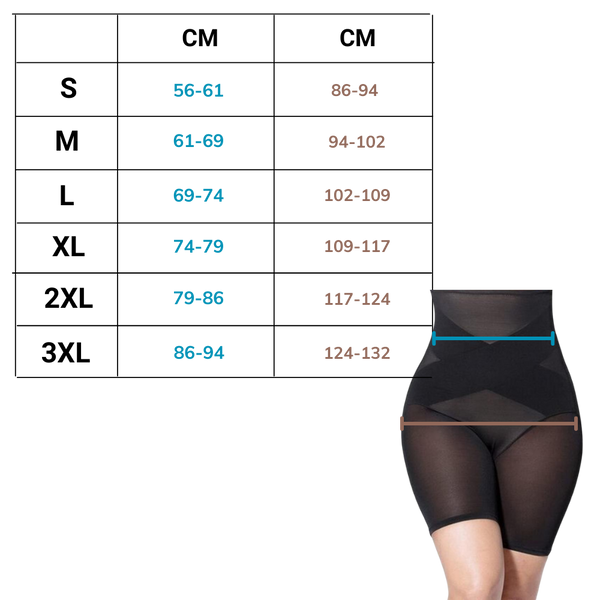 High Waist Shapewear For Slimming And Butt Lift And Posture Support