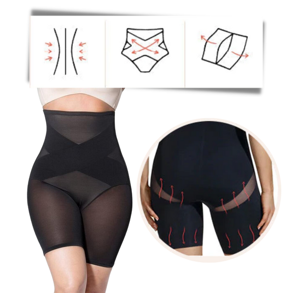 High Waist Shapewear For Slimming And Butt Lift And Posture Support