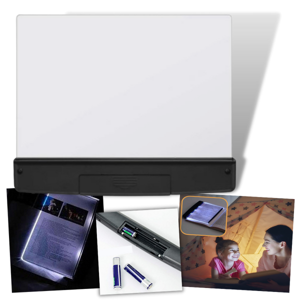 Compact LED Reading Light For Eye Comfort In Low Light Environments