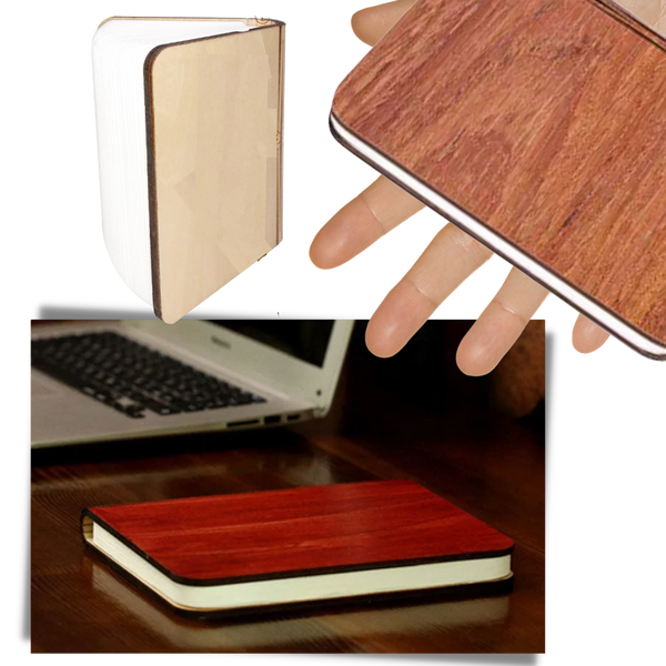 Premium Rechargeable Wooden Reading Lamp For Nighttime Reading