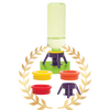 Bottle Stand Caps For Thick Liquids Reusable Dispensing Solution
