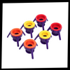 Bottle Stand Caps For Thick Liquids Reusable Dispensing Solution