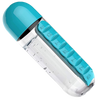 Premium Water Bottle With Integrated Pill Box For Easy Hydration On The Go