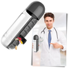 Premium Water Bottle With Integrated Pill Box For Easy Hydration On The Go