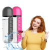 Premium Water Bottle With Integrated Pill Box For Easy Hydration On The Go