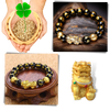 Obsidian Feng Shui Bracelet For Energy And Positivity Unisex