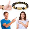 Obsidian Feng Shui Bracelet For Energy And Positivity Unisex