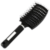 Natural Boar Bristle Hairbrush For Relaxing Scalp Massage