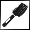 Natural Boar Bristle Hairbrush For Relaxing Scalp Massage