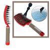 Natural Boar Bristle Hairbrush For Relaxing Scalp Massage