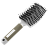 Natural Boar Bristle Hairbrush For Relaxing Scalp Massage