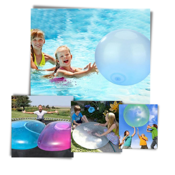 Water Filled Bubble Ball For Active Family Fun In Multiple Sizes