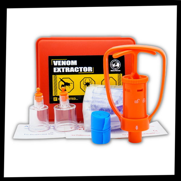 Essential Portable Venom Extraction Kit For Rapid Bite First Aid
