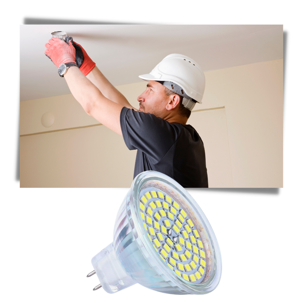 Energy Saving LED Light Bulbs Three Pack For Bright Home Lighting