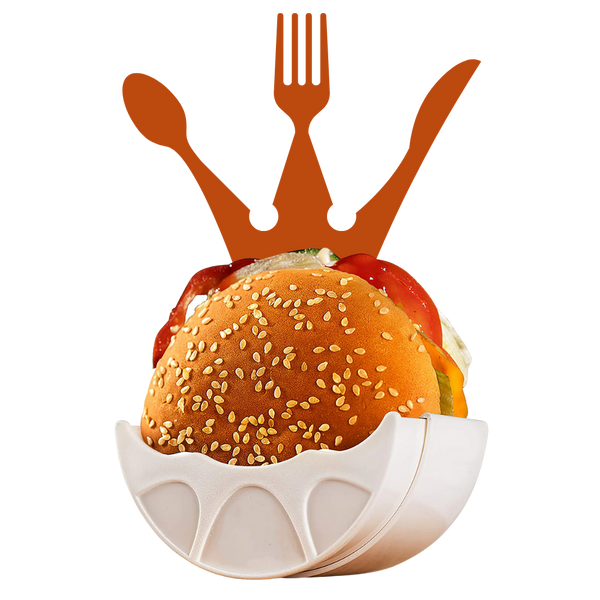 Stain Guard Burger Holder With Adjustable Food Safe Design