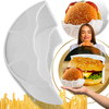 Stain Guard Burger Holder With Adjustable Food Safe Design