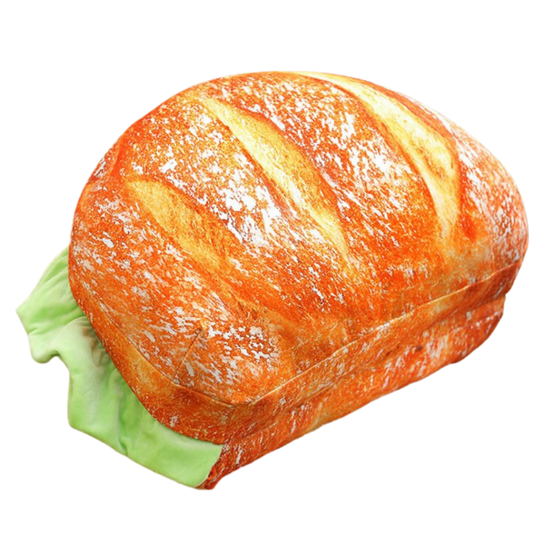 Durable Plush Burger Cushion For Cozy Comfort And Versatility