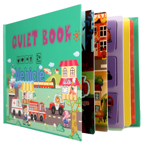 Montessori Learning Book Toy for Kids Develops Core Skills