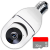 HD Camera Bulb for Remote Monitoring and Easy Installation