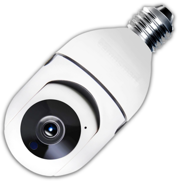 HD Camera Bulb for Remote Monitoring and Easy Installation