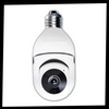 HD Camera Bulb for Remote Monitoring and Easy Installation