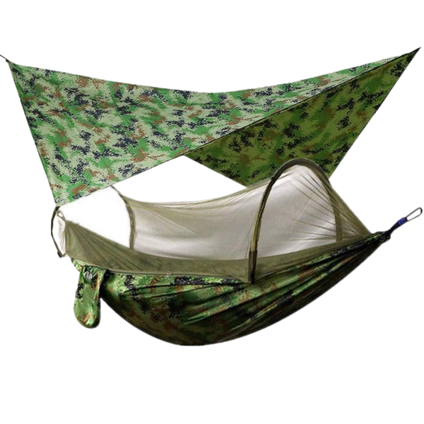Waterproof Camping Hammock Tent With Bug Protection And Easy Setup