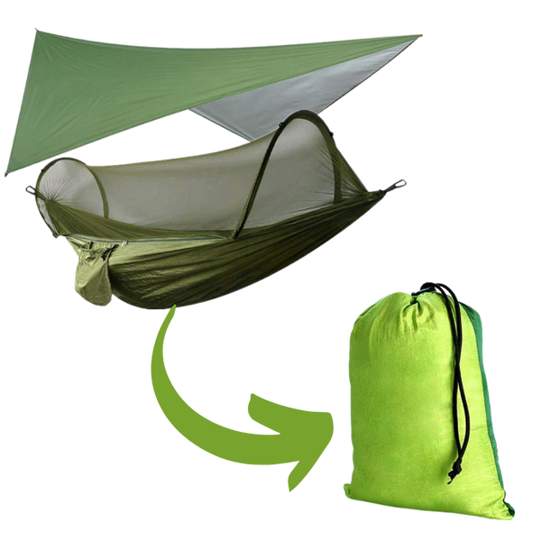 Waterproof Camping Hammock Tent With Bug Protection And Easy Setup
