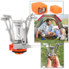 Compact Gas Camping Stove With Adjustable Flame For Easy Outdoor Cooking