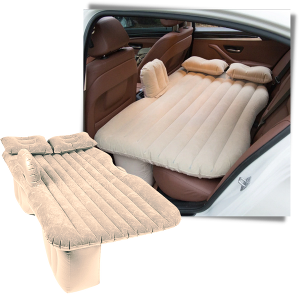Backseat Car Bed Inflatable Mattress For Travel Comfort
